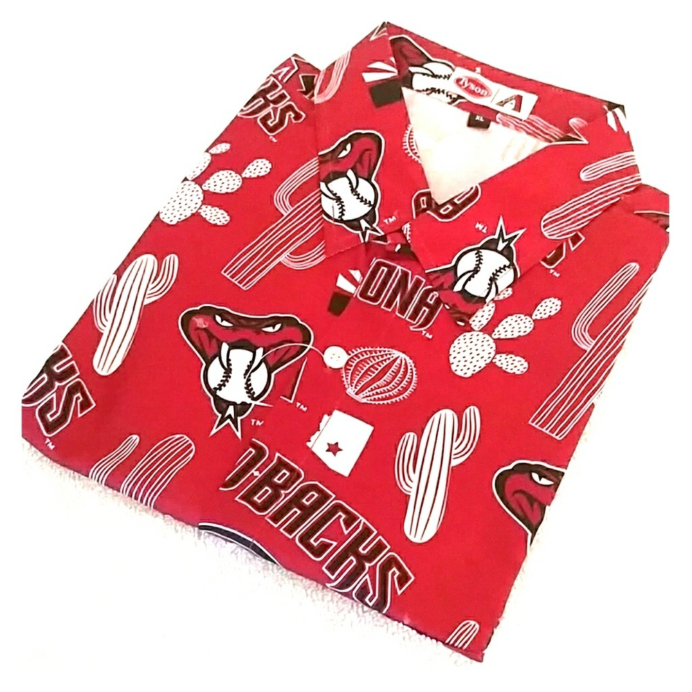 Arizona Diamondbacks button down polo